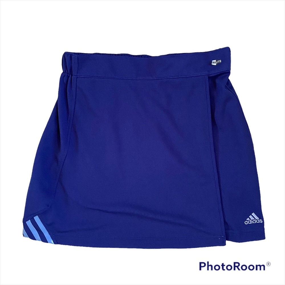 Adidas Climalite Tennis Skirt in Blue, Size Small